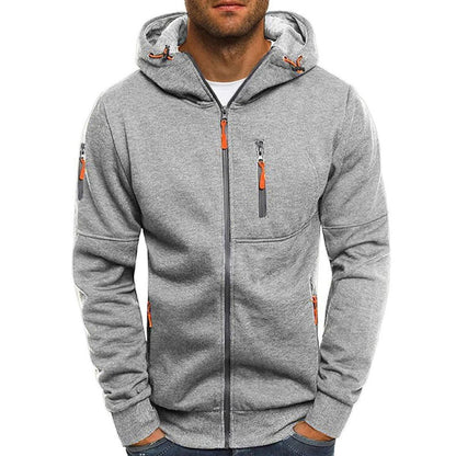 Heren Hoodie-Jack | Sweatvest met Capuchon