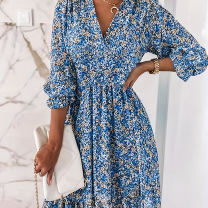 Elina Jurk met Elastische Taille