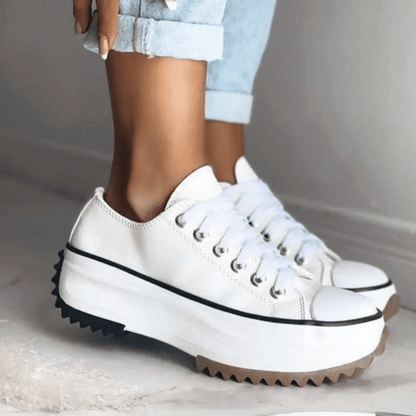 Dames Sneakers Canvas Plateau Zool