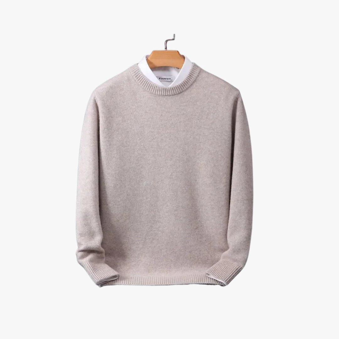 Heren Cashmere Trui Losse Pasvorm