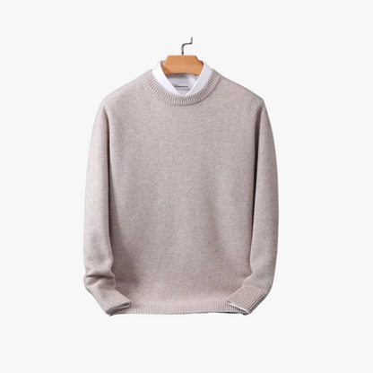 Heren Cashmere Trui Losse Pasvorm