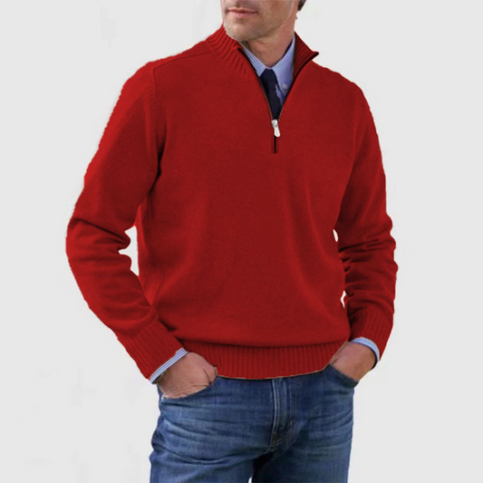 Heren Trui | Half Zip Pullover