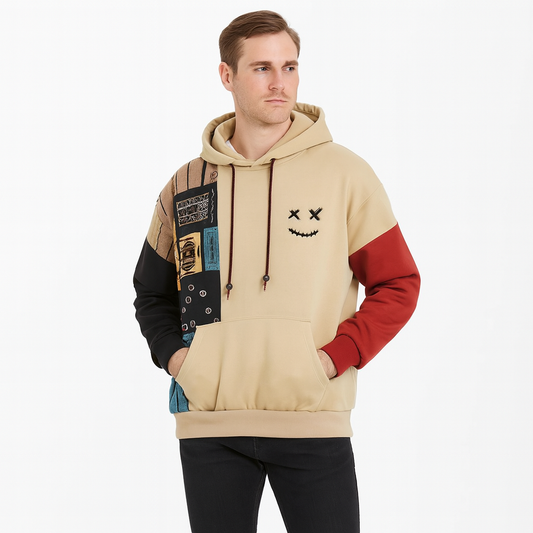 Underground Hoodie Contrasterend | Katoenmix