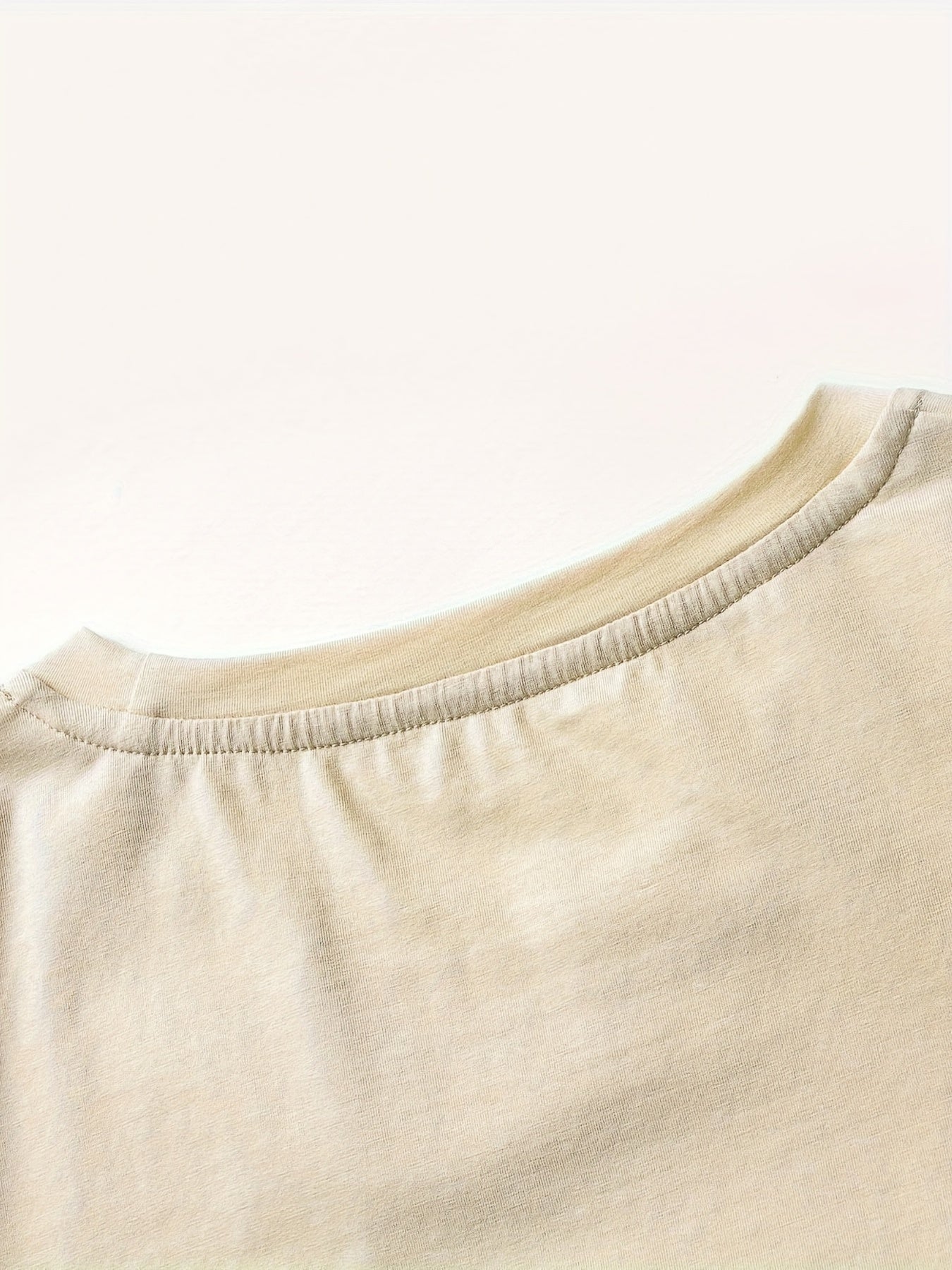 Herent-shirt met Casual Kompasprint - Ademend Polyester, Ronde Hals, Korte Mouwen - Perfect voor de Zomer