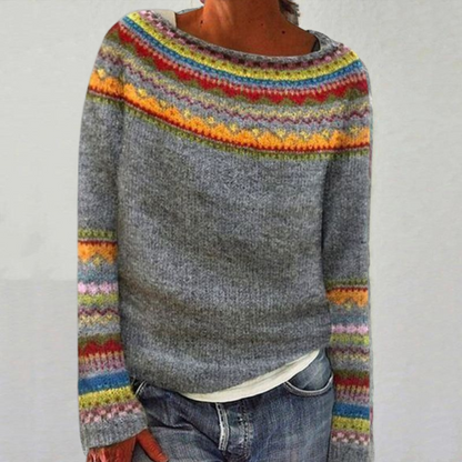 Dames Wolltrui Comfortabel | Pullover