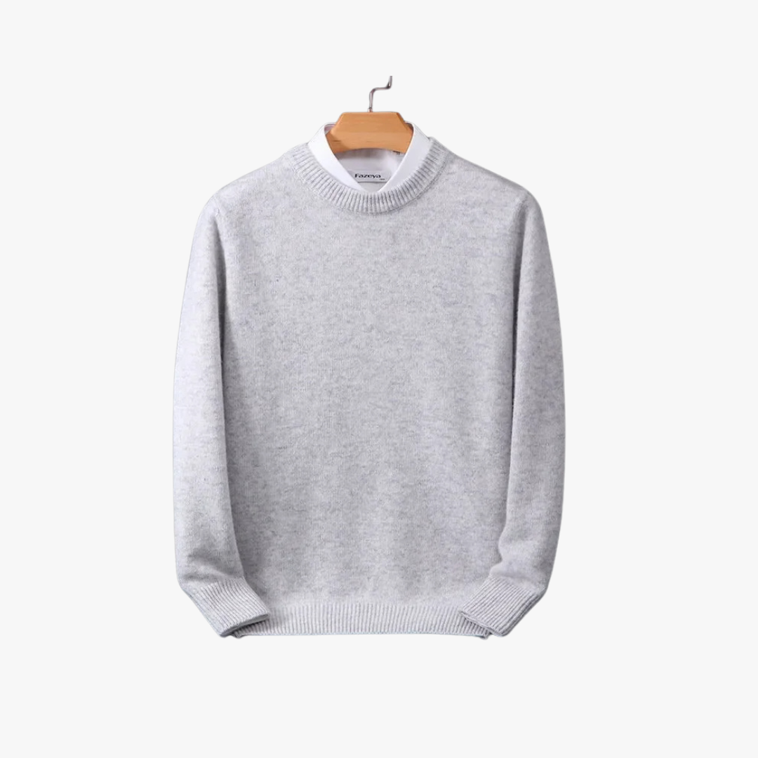 Heren Cashmere Trui Losse Pasvorm
