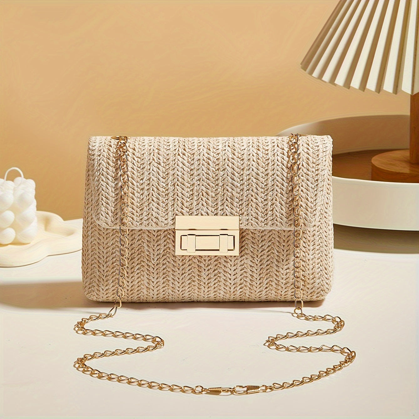 Belle & Co - Geweven Schoudertas