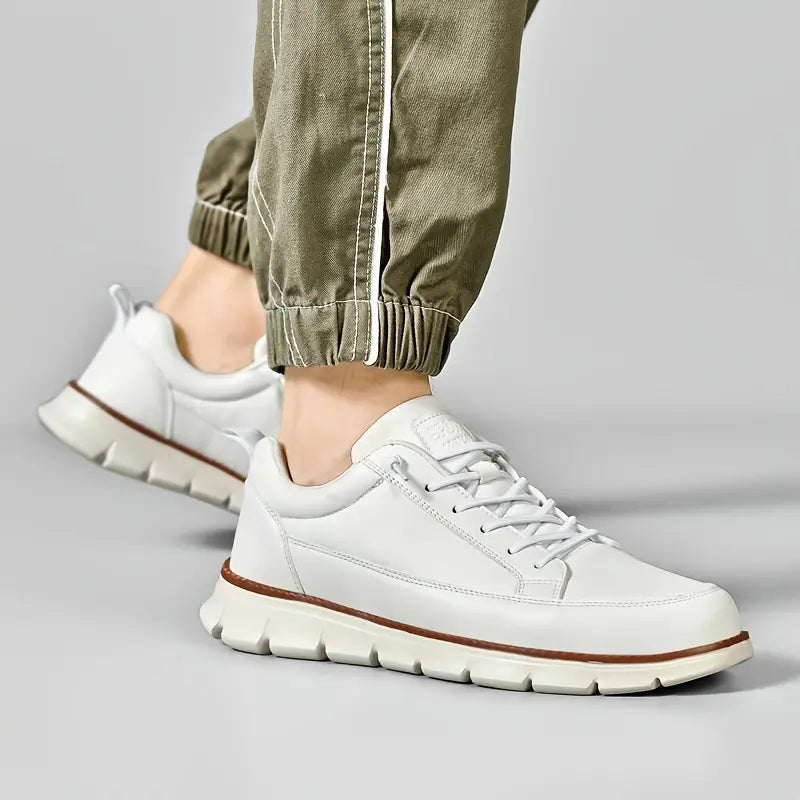 Heren Leren Sneakers Orthopedisch