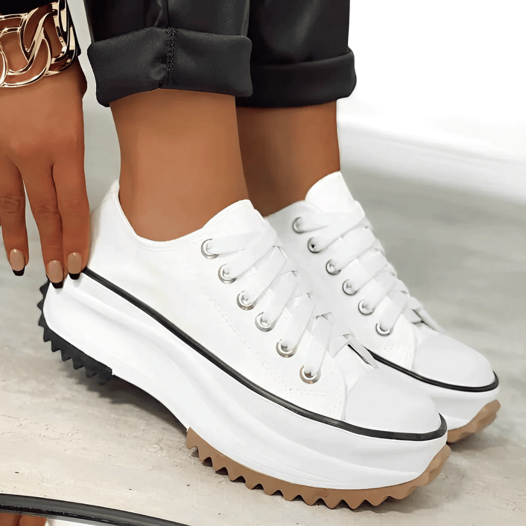Dames Sneakers Canvas Plateau Zool