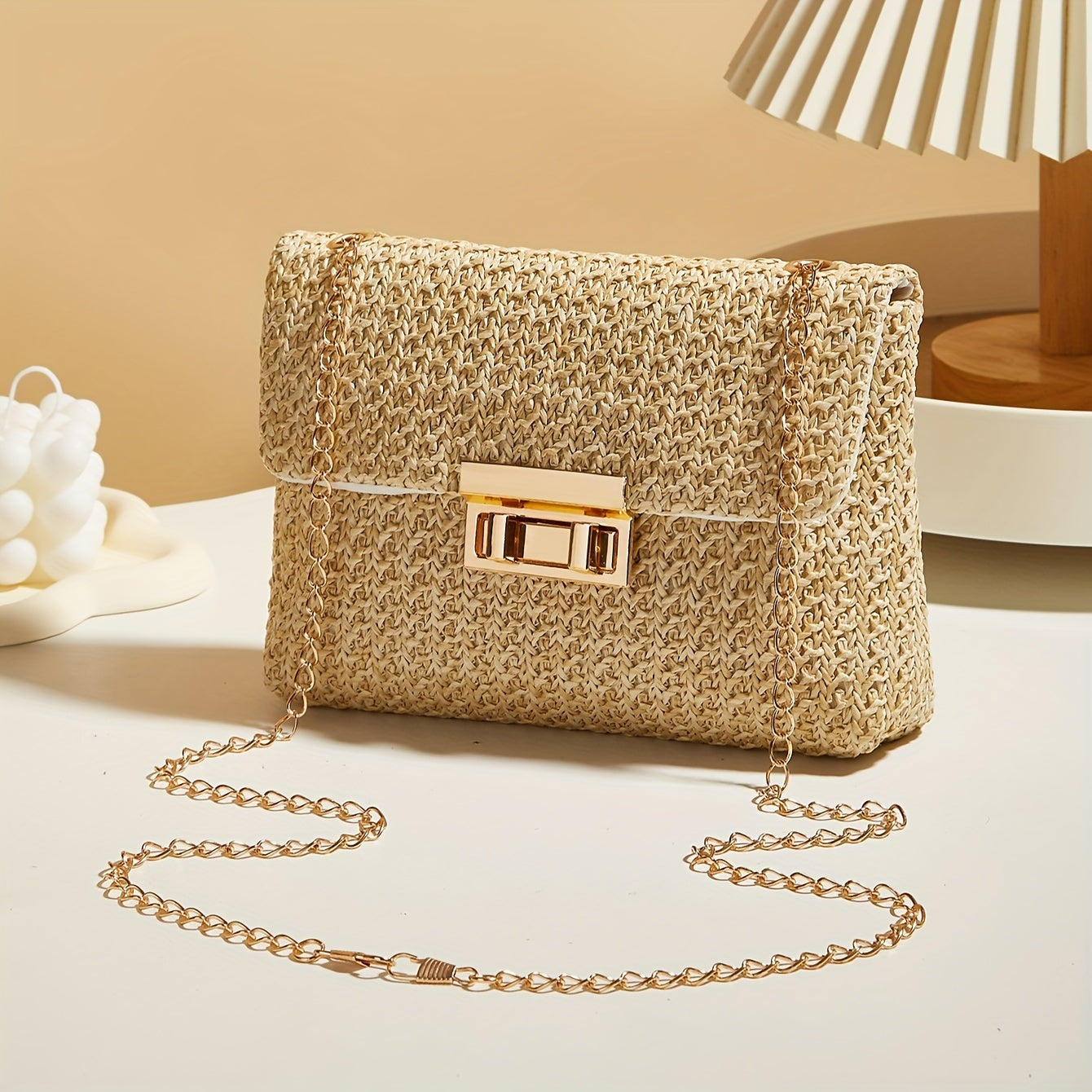 Belle & Co - Geweven Schoudertas