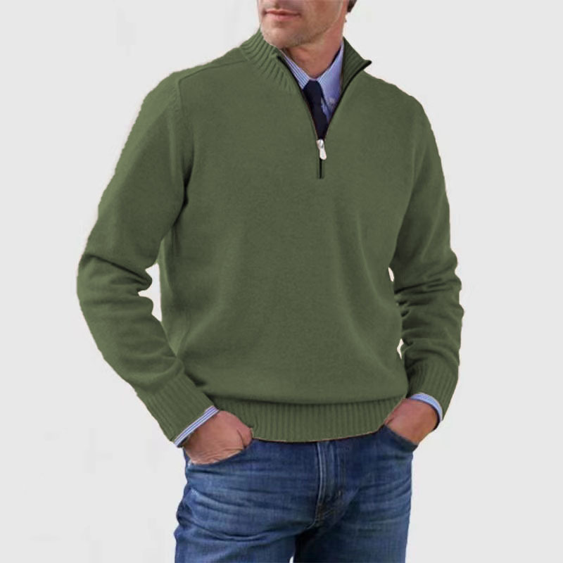 Heren Trui | Half Zip Pullover