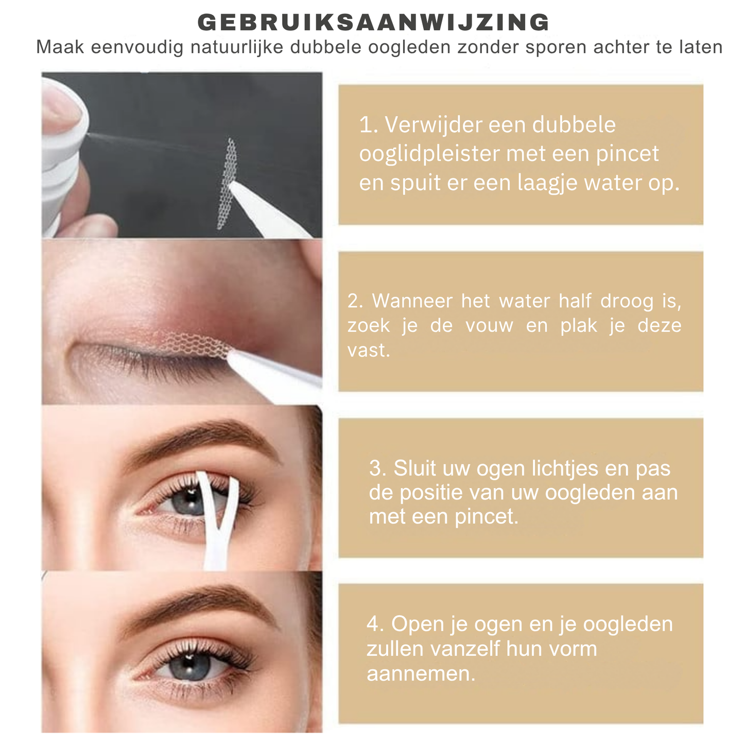 EyeDefine – Onzichtbare Ooglift Strips