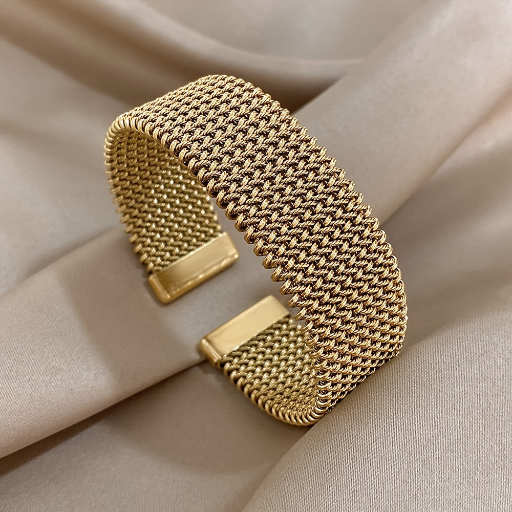 EAZEN 18K Goudgeplateerde Roestvrijstalen Armband