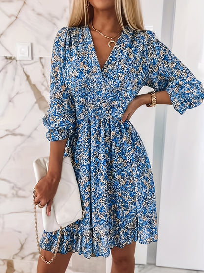 Elina Jurk met Elastische Taille