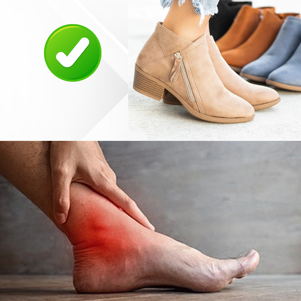 Dames ergonomische enkel laarzen