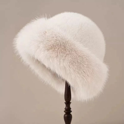 Dames bontmuts winter — Valentina stijl
