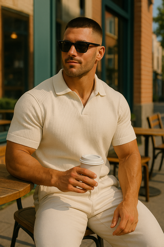 The James Grid Polo