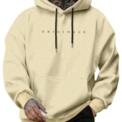 "ORIGINALS" Weighted Hoodie - Casual Loose Sweatshirt
