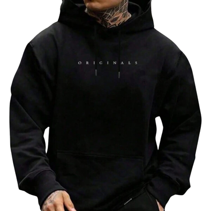 "ORIGINALS" Weighted Hoodie - Casual Loose Sweatshirt