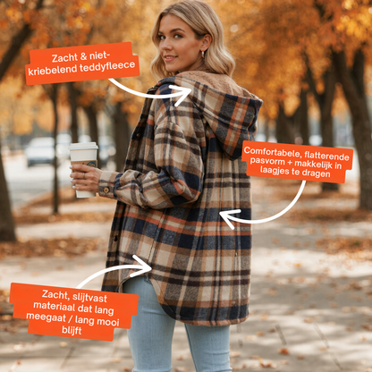 Teddy Bear Flannel Jacket