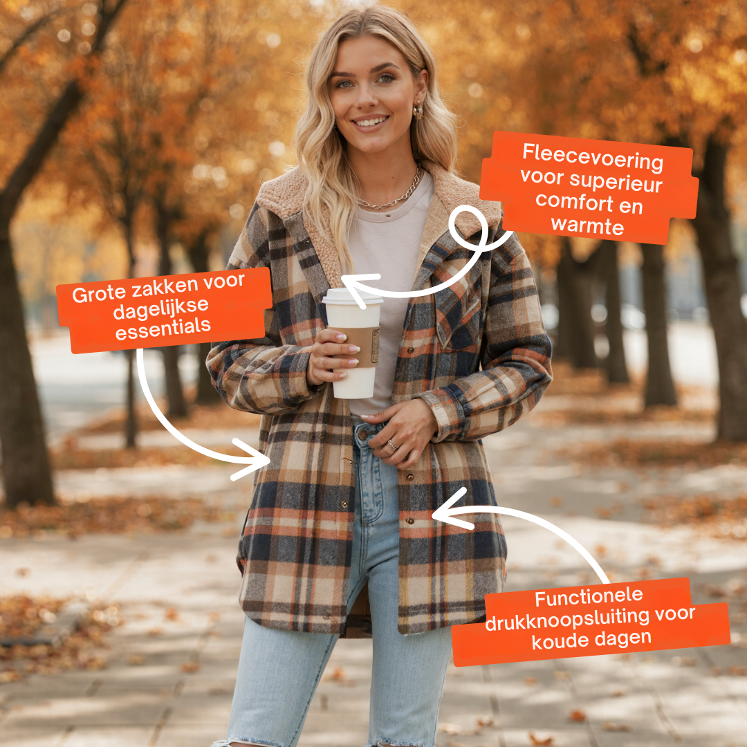 Teddy Bear Flannel Jacket