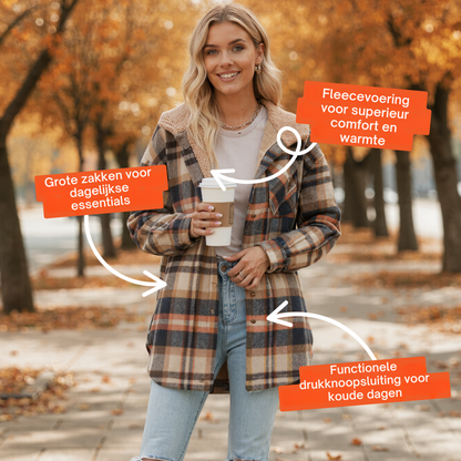 Teddy Bear Flannel Jacket