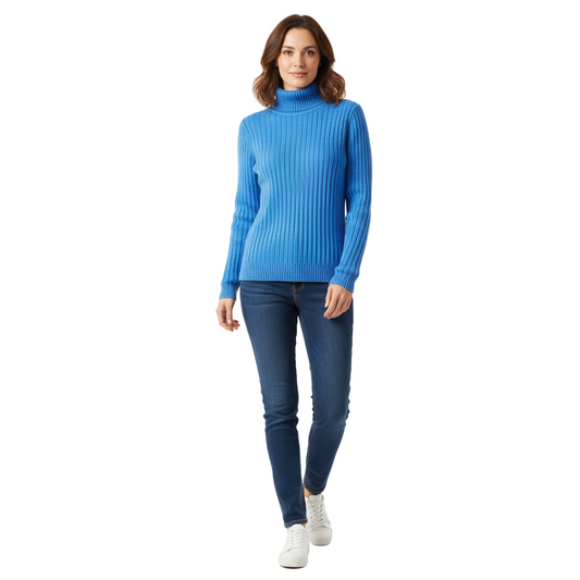 Wolblend Coltrui | Rib‐Knit