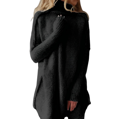 Dames Gebreide Oversized Coltrui