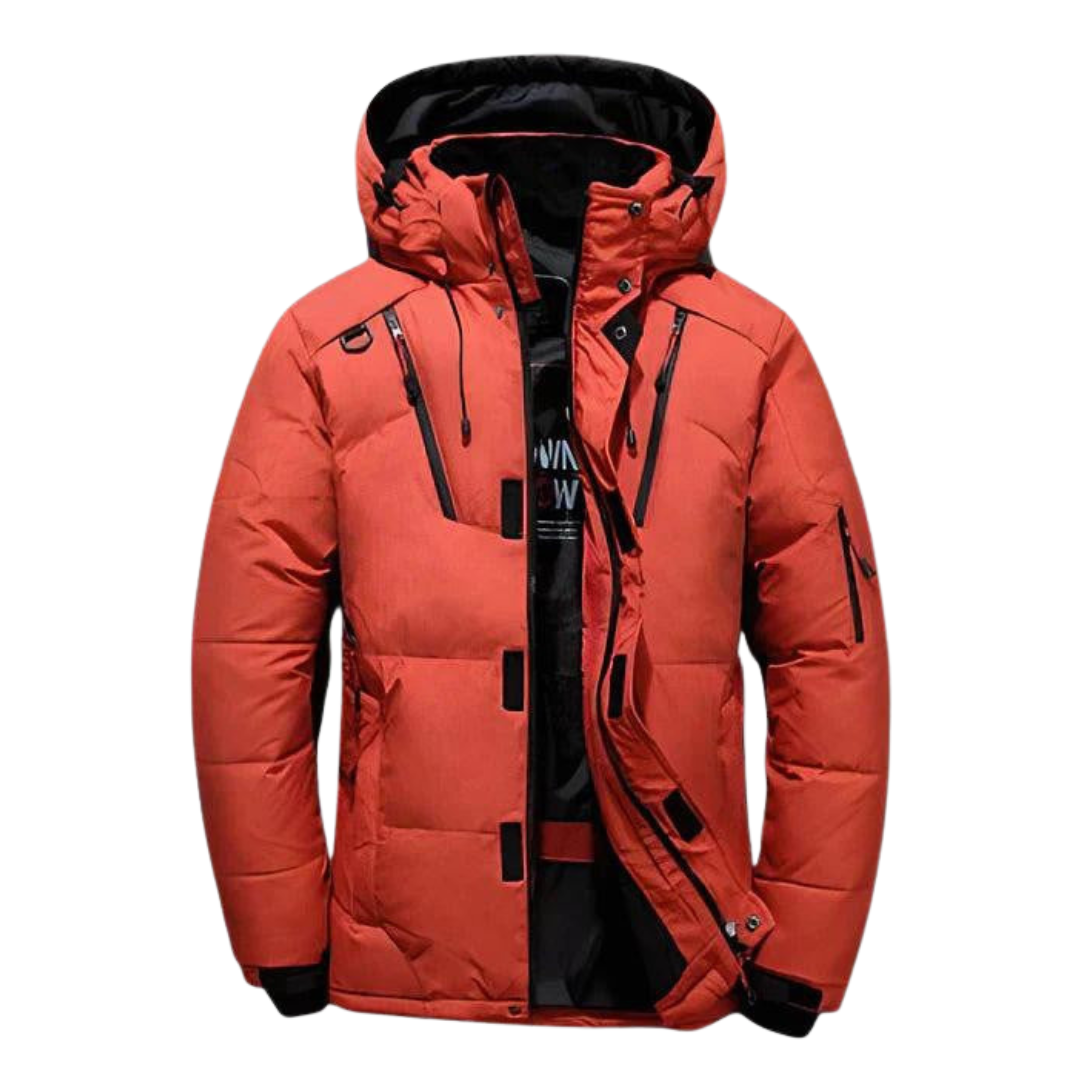 Heren donzen winterparka – waterdicht & geïsoleerd