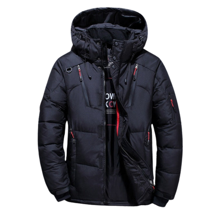Heren donzen winterparka – waterdicht & geïsoleerd