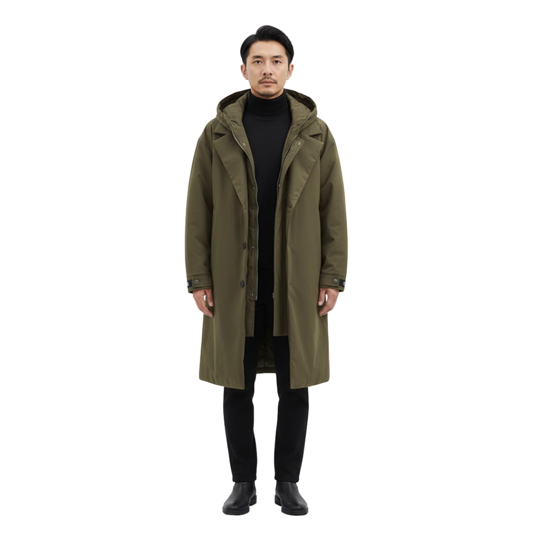 Heren Overcoat Jas Waterdicht