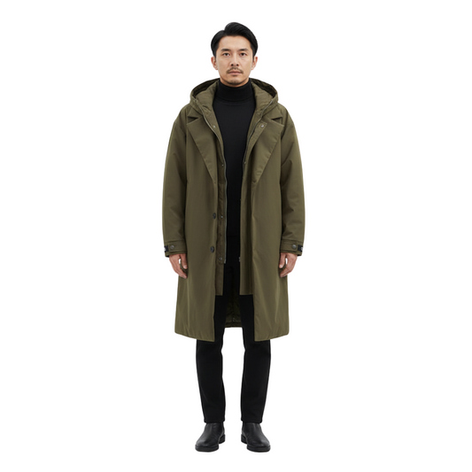 Heren Overcoat Jas Waterdicht