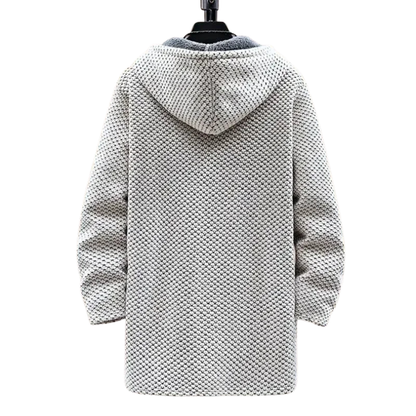 Valmont Hoodie met Rits | Wol-kasjmiermix