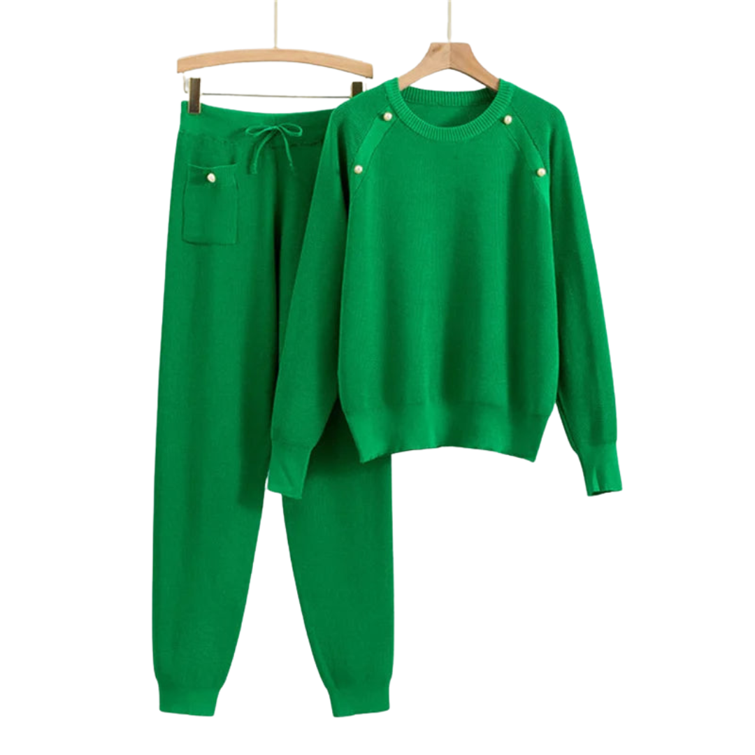 Dames Lounge Set Gebreid | Trui & Jogger