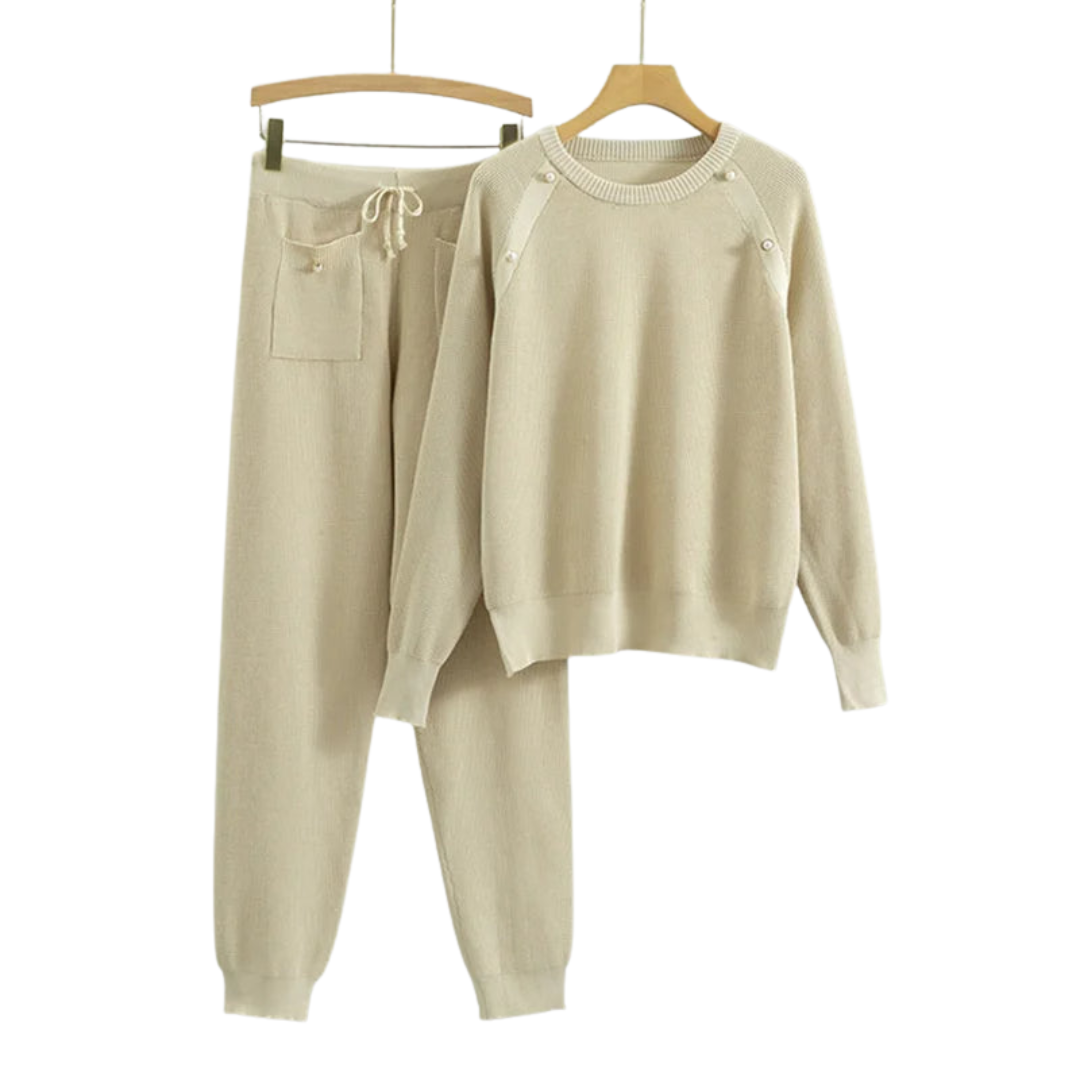 Dames Lounge Set Gebreid | Trui & Jogger