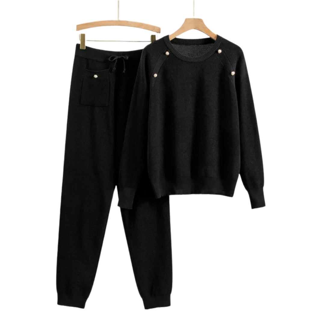 Dames Lounge Set Gebreid | Trui & Jogger
