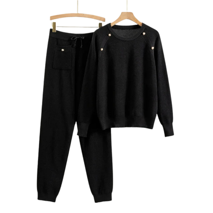 Dames Lounge Set Gebreid | Trui & Jogger