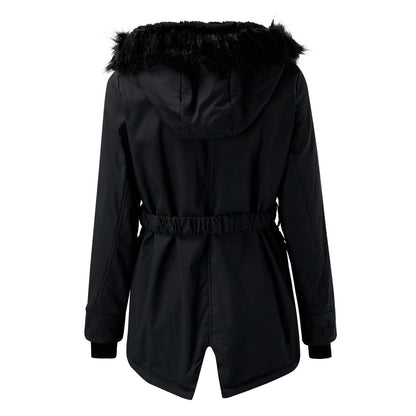 Dames Winterjas Met Capuchon | Lange Warme Jas