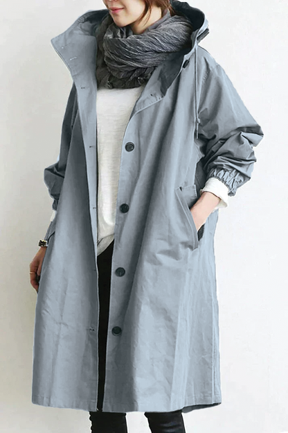 Anna Trenchcoat met Capuchon