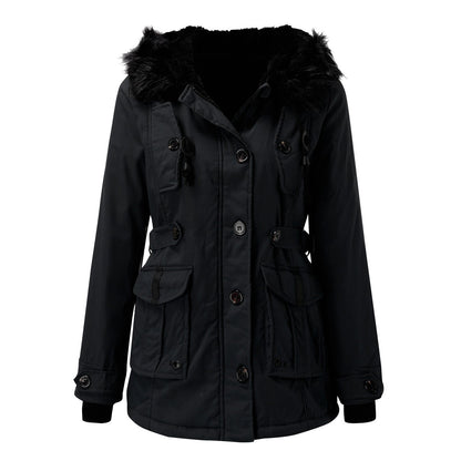 Dames Winterjas Met Capuchon | Lange Warme Jas