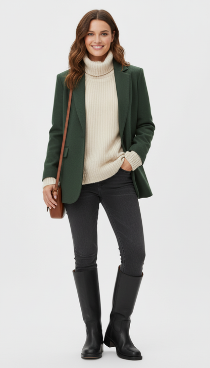 Dames Leren All-Season Boots | Klassieke Enkel-laars