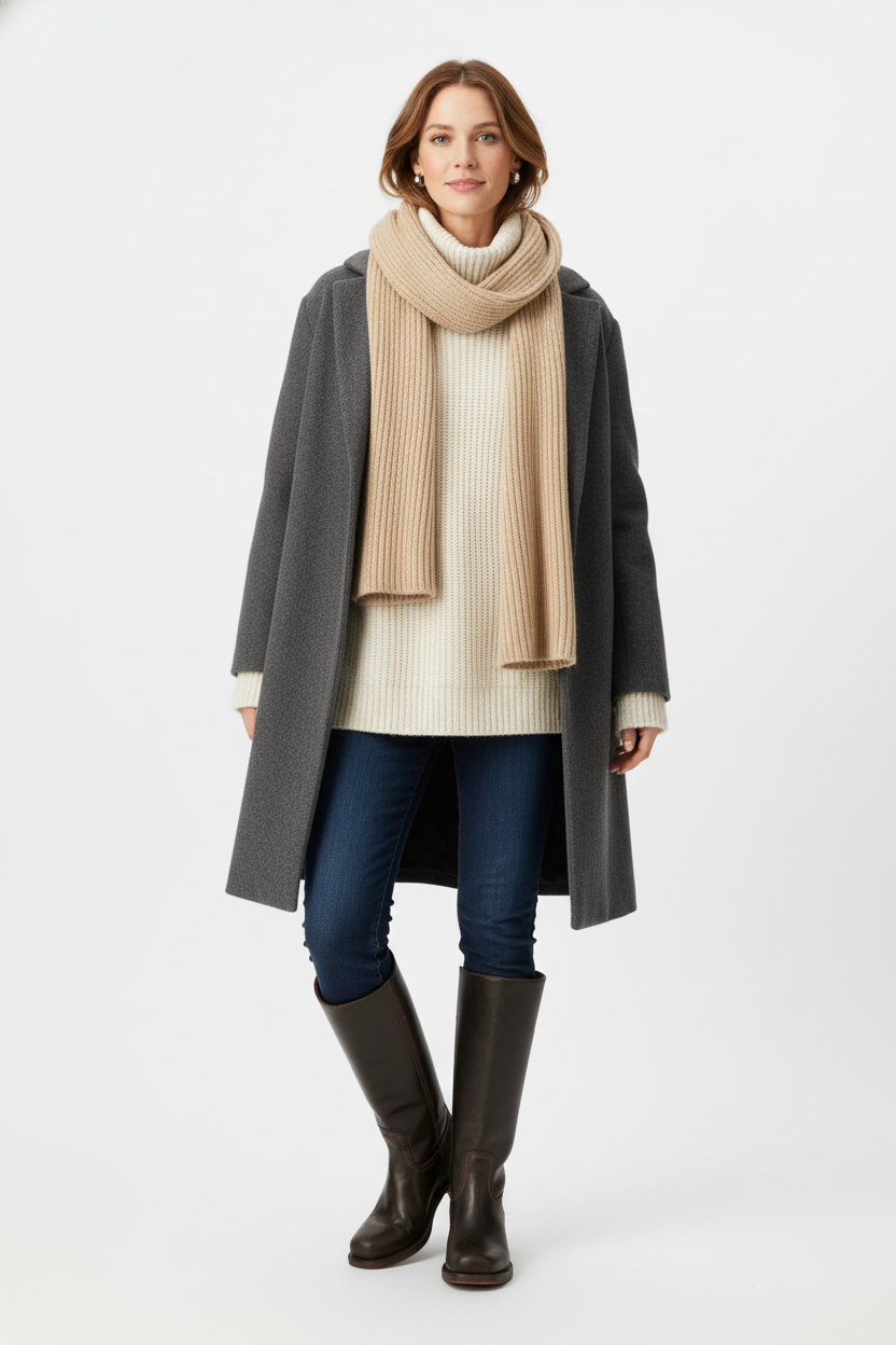 Dames Leren All-Season Boots | Klassieke Enkel-laars