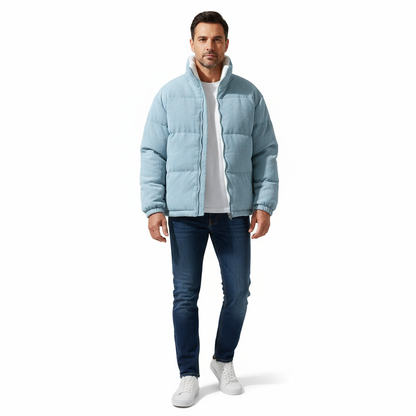 Alpine Corduroy Winterjas met Fleecevoering