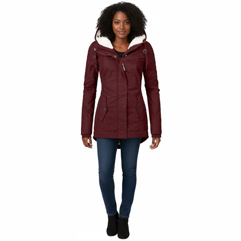 Dames Parka Winterjas | Sherpa Gevoerd