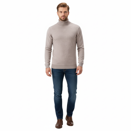 Heren Coltrui Lange Mouw | Gebreid