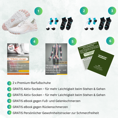 Barefoot schoenen dames & heren – PureStep Comfort