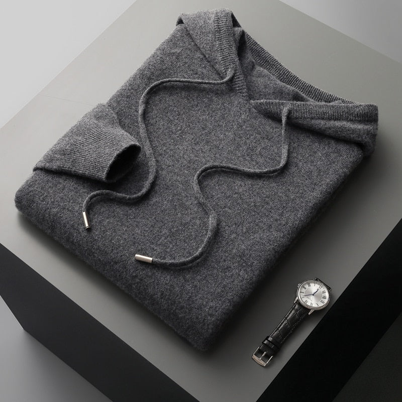 Unisex Hoodie Merino Wol