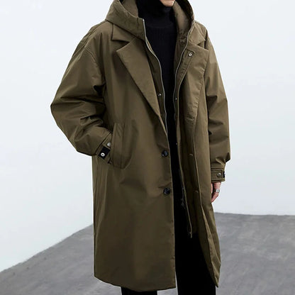 Heren Overcoat Jas Waterdicht
