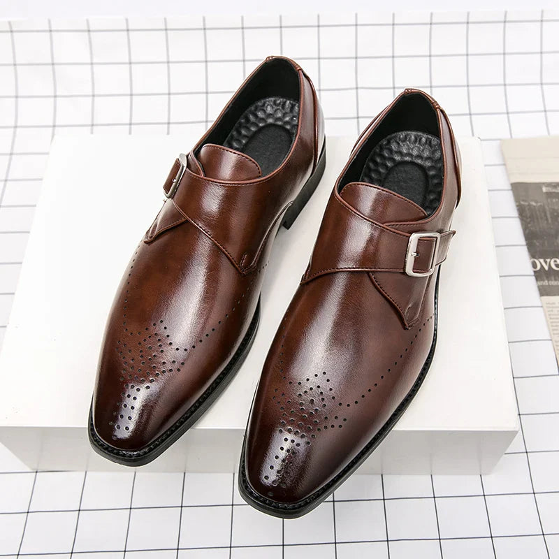 Heren Monk Strap Nette Schoenen