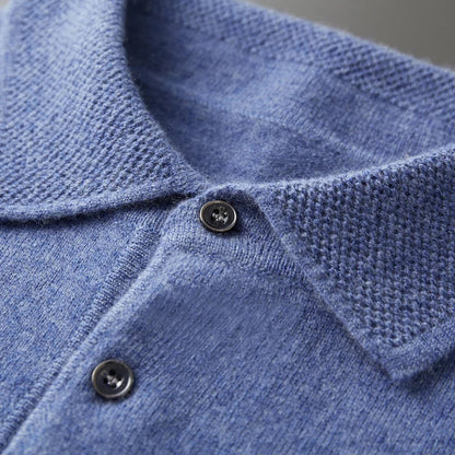 Heren Polo Merino Wol